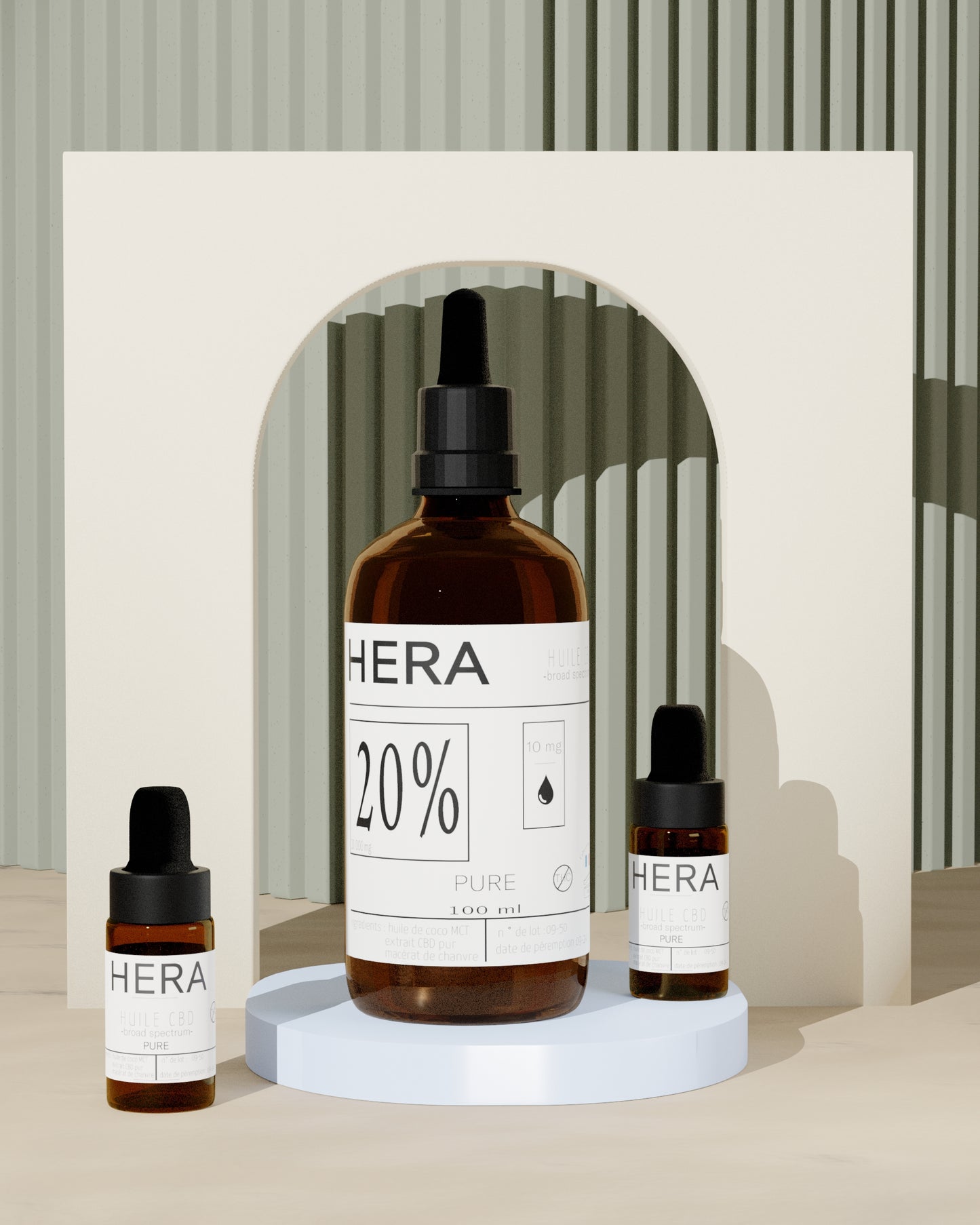 Huile CBD 20% 100 ml "PURE"