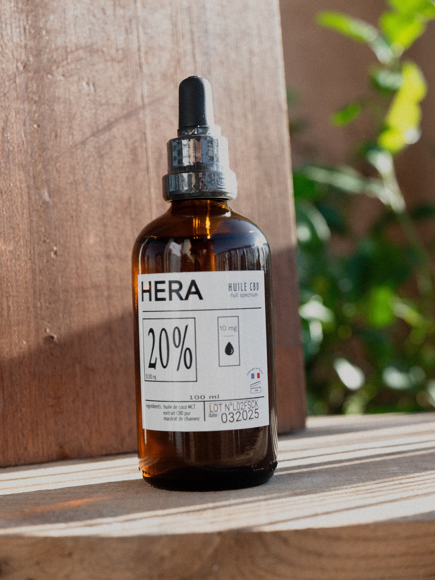 Huile CBD 20% 100 ml "PURE"